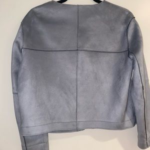 Zara Faux Suede Jacket